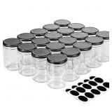 Ritayedet Glass Candle Jars with Lid, 12 oz Wide M