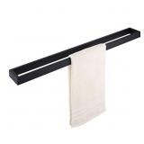 KES Black Towel Bar, Bathroom Hand Towel Holder 24