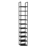 FIDUCIAL HOME 10 Tiers Shoe Rack Space Saving Vert