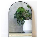 Black Arch Wall Mirror, 84 x 56 CM, Black Arch Mir