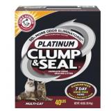 ARM & HAMMER Clump & Seal Platinum Cat Litter, Mul