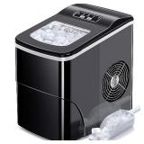 AGLUCKY Ice Makers Countertop with Self-Cleaning,
