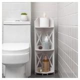 J JINXIAMU Corner Shelf Stand, Storage Organizer G
