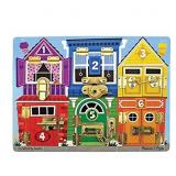 Melissa & Doug Wooden Latches Board - Sensory Acti