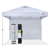 Hisinly 10x10 Pop Up Canopy Tent, One Push Canopy