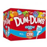 Dum Dums Original Mix 2,300 count Box- All-Time Cl