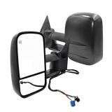 AERDM New Pair Towing Mirrors Power Operated Heate