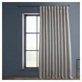 HPD Half Price Drapes Faux Linen Room Darkening Cu