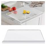 Acrylic Large Cutting Board 24" x 18" With Lip, Ol