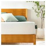 ZINUS 6 Inch Green Tea Memory Foam Mattress, Fiber