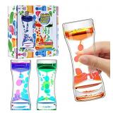 FKYTION Liquid Motion Bubbler Timer Pack of 3 Colo