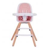 Baby High Chair with Double Removable Tray for Bab