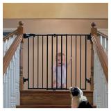 Babelio 26-43" No Bottom Bar Baby Gate for Babies,