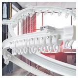 DartAnt Heavy Duty Flexible Curtain Track Ceiling