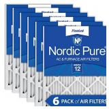 Nordic Pure 14x24x1 MERV 12 Pleated AC Furnace Air