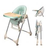 Ezebaby Baby High Chair for Toddlers, Foldable wit