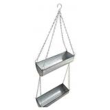 JHUS Metal Hanging Planter Wall Storage Hanging-pl