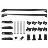 2Pcs Universal Car Top Roof Rack Cross Bar 43.3" L