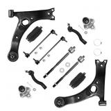 BoardRoad 12pc Front Lower Control Arm Suspension