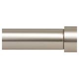 Ivilon Side Window Curtain Rod - End Cap Style Des