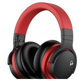 MOVSSOU E7 Active Noise Cancelling Headphones Blue