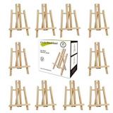 CONDA 12 Pack 11.8" Tabletop Easel, Portable A-Fra