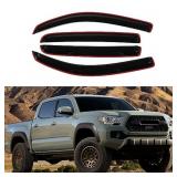 ZXMOTO Rain Guards Side Window Visor Vent Outside