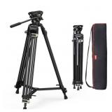 SmallRig AD-01 Video Tripod, 73" Heavy Duty Tripod