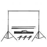 HYJ-INC Photo Video Studio 10 Ft Adjustable Backgr