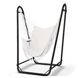 Hammock Chair with Stand,Heavy-Duty Hanging Chair