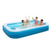 Inflatable Swimming Pool ï¿½ 120" x 72" x 18" Sturdy