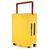 MRPLUM Checked Wide Handle Luggage, Rolling Travel