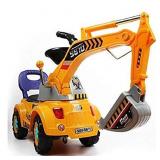 Digger Scooter, Ride-on Excavator, Pulling cart, P