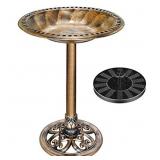 VIVOHOME Polyresin Antique Outdoor Golden Garden B