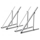 ECO-WORTHY 2 Sets 41inch Adjustable Solar Panel Ti