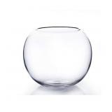 WGV Bowl Glass Vase, Diameter 10", Height 8", Open