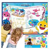 Horizon Group USA Baby Shark Water Drawing Mat, In
