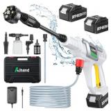 Aihand Cordless Pressure Washer, BRUSHLESS 970 PSI
