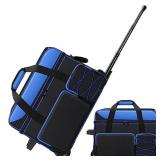 Double Roller Bowling Bag with Shoes Compartment,