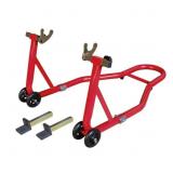 Jack Boss Motorcycle Stand Front and Rear Combo Wh