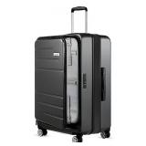LUGGEX 26 Inch Luggage with Spinner Wheels, Expand