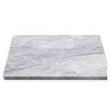 Diflart Natura White Marble Pastry Board 16x20x4/5