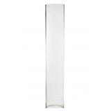 CYS EXCEL 6 PCS (H:14" D:2.5") Open Ended Glass Hu