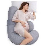 Momcozy Pregnancy Pillows, Original F Shaped Pregn