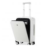 Hanke 20 Inch Carry On Luggage with Front Pocket A