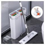 JOYBOS Mop and Bucket with Wringer Set,16'' Large