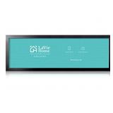 LaVie Home 13x39 Picture Frame Black, Panoramic Pi