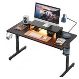 Bestier Small Computer Desk with Monitor Stand, 42