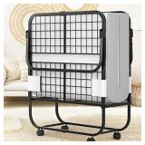 Homieasy Folding Bed with Mattress, Portable Folda