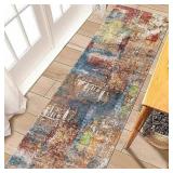 famibay Runner Rugs for Hallway 2x10 Non Slip Wash